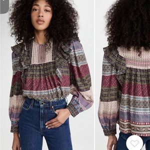 Sea
Brooke Border Top - worn once!